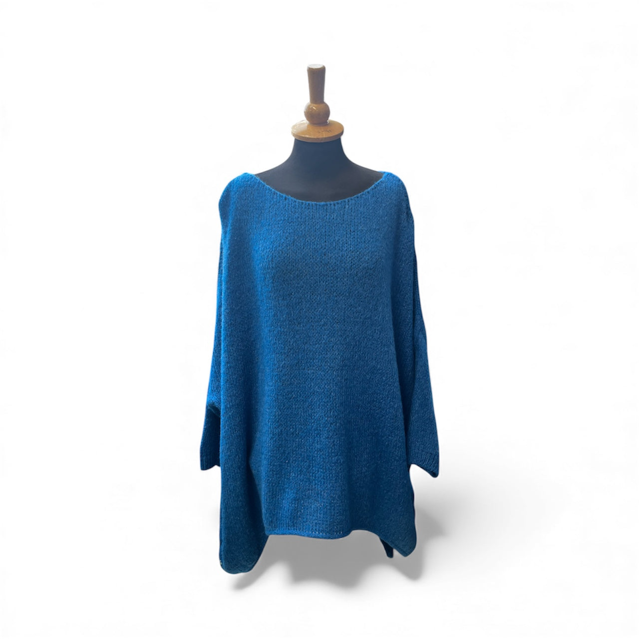 Blue Sloppy Joe Jumper