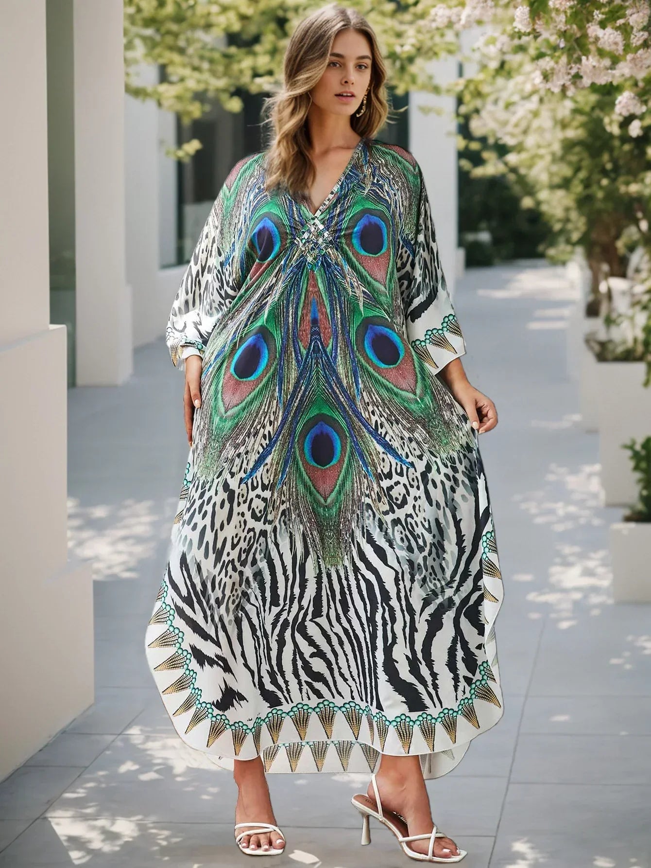 Peacock Kaftan