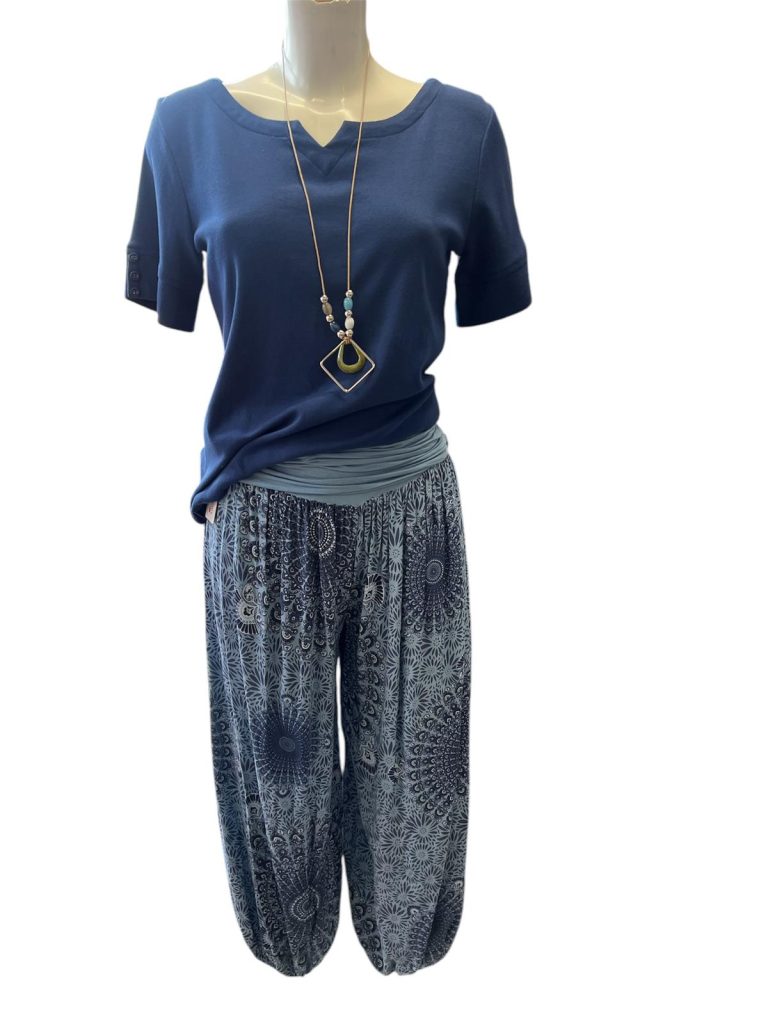 Boho Patterned Harem Pants