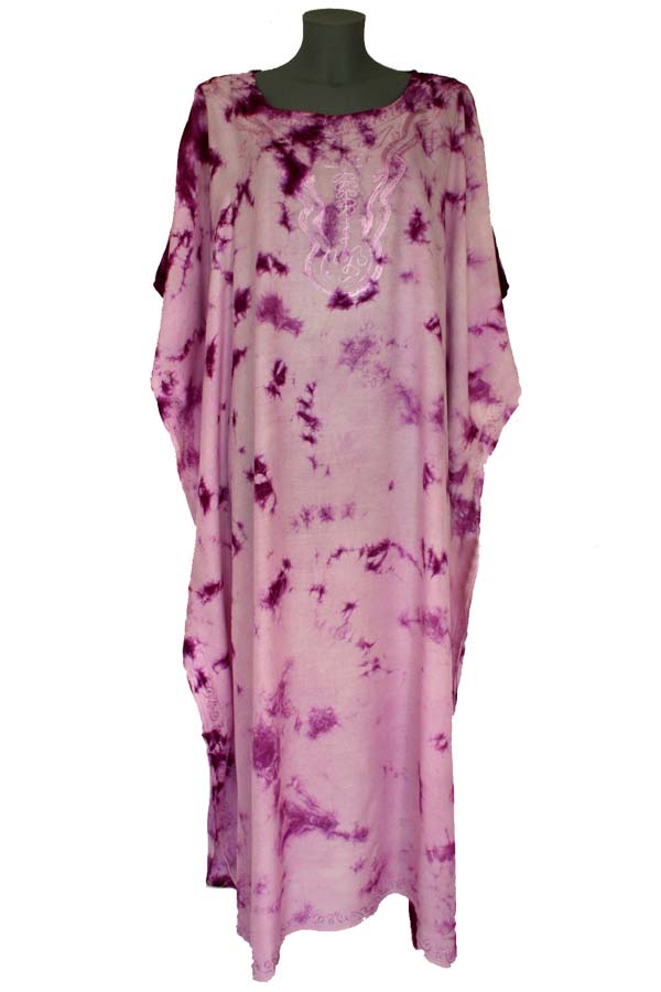 Didi Tie Dye Embroidered Kaftan