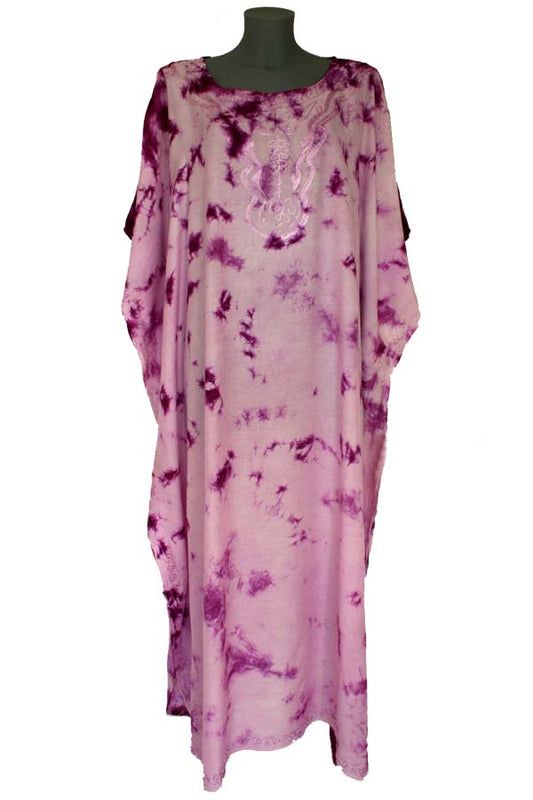 Didi Tie Dye Embroidered Kaftan