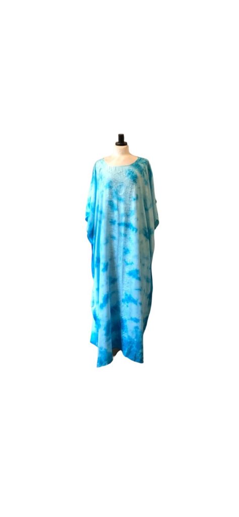 Didi Tie Dye Embroidered Kaftan