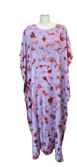 Didi Tie Dye Embroidered Kaftan