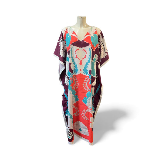 Tropical Mirage kaftan