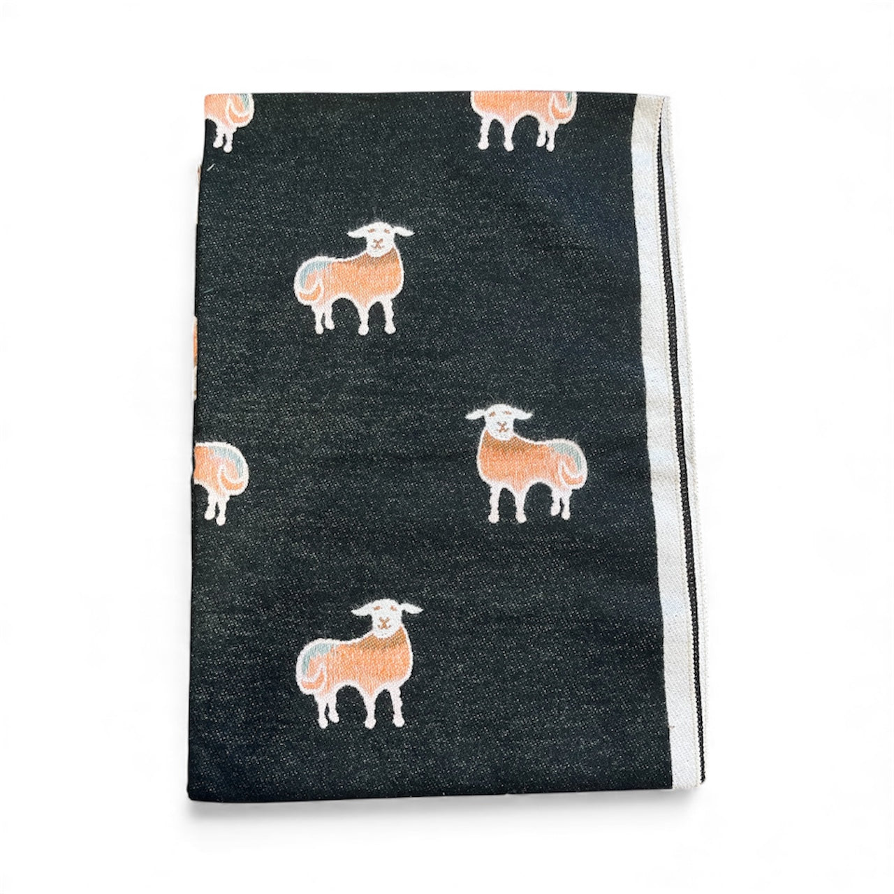 Sheep Print Winter Scarf