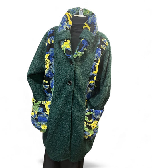 Forest Green Italian Wool Jacket