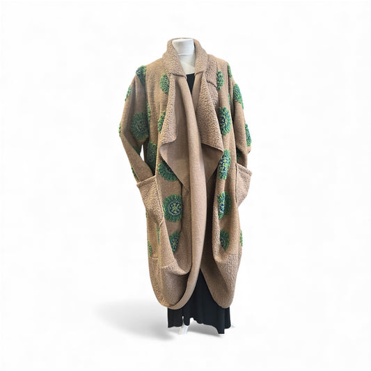 Green Circle Italian Wool Jacket
