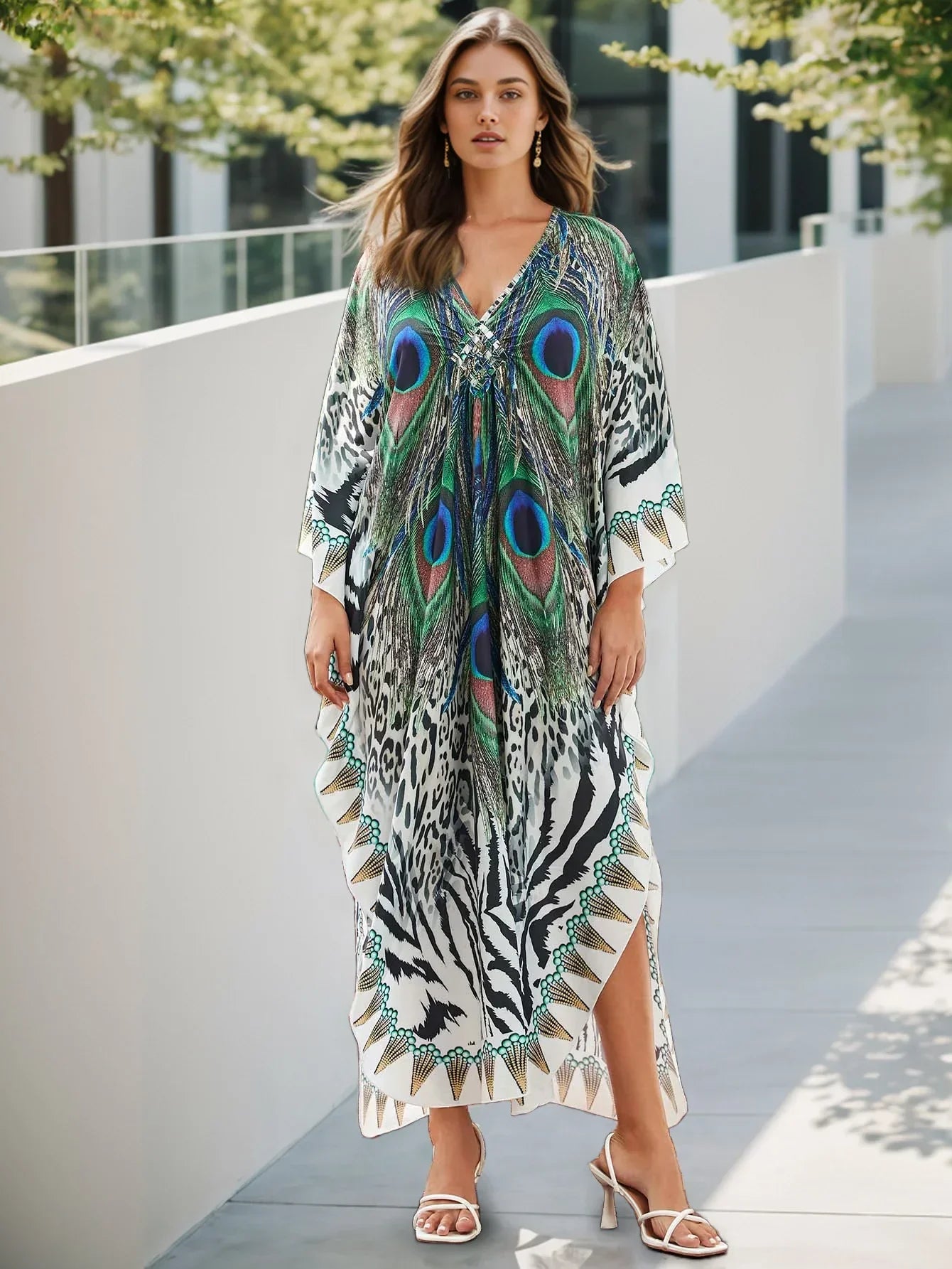 Peacock Kaftan
