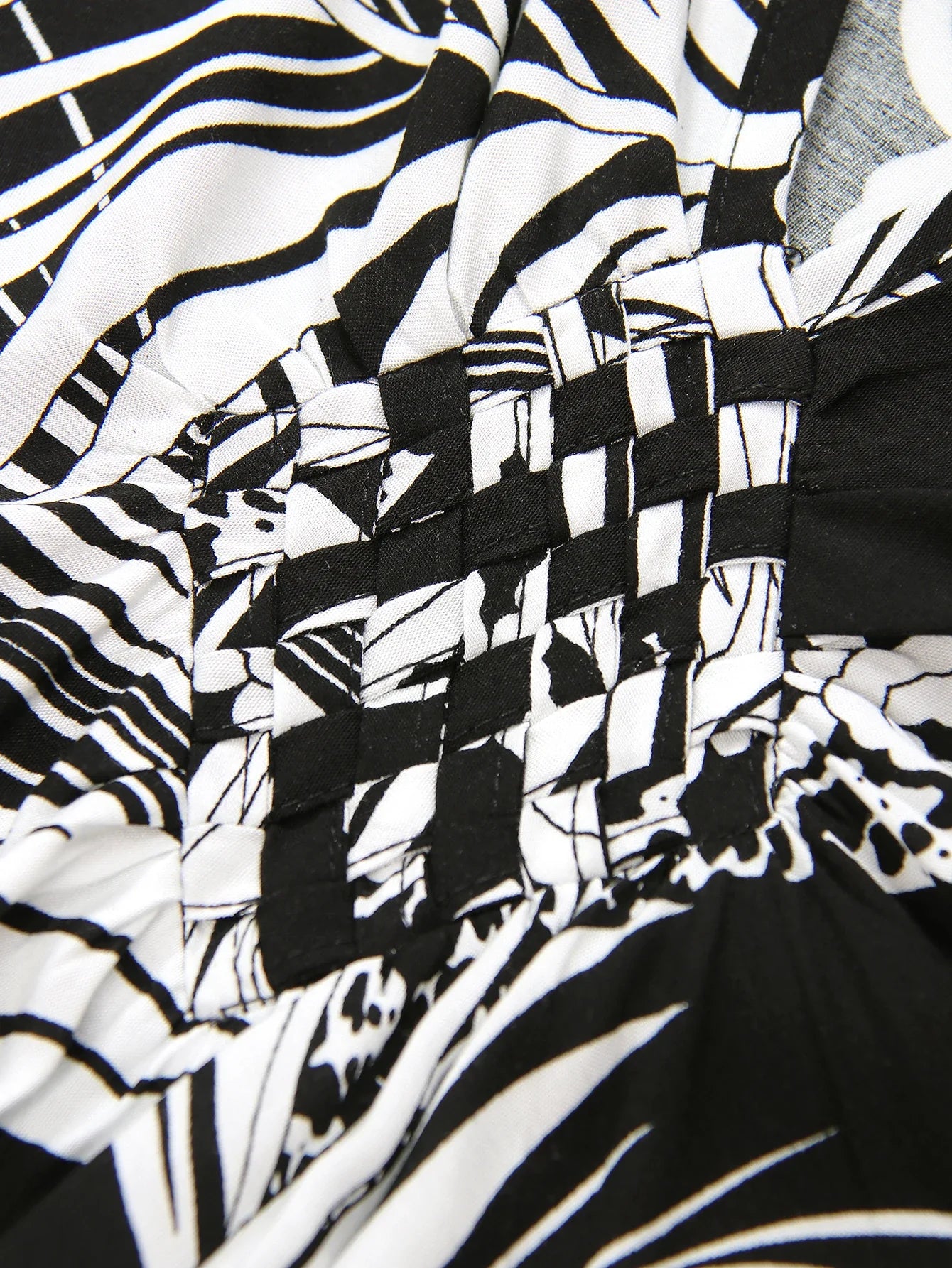 Summer Women's Striped Printed Kaftan