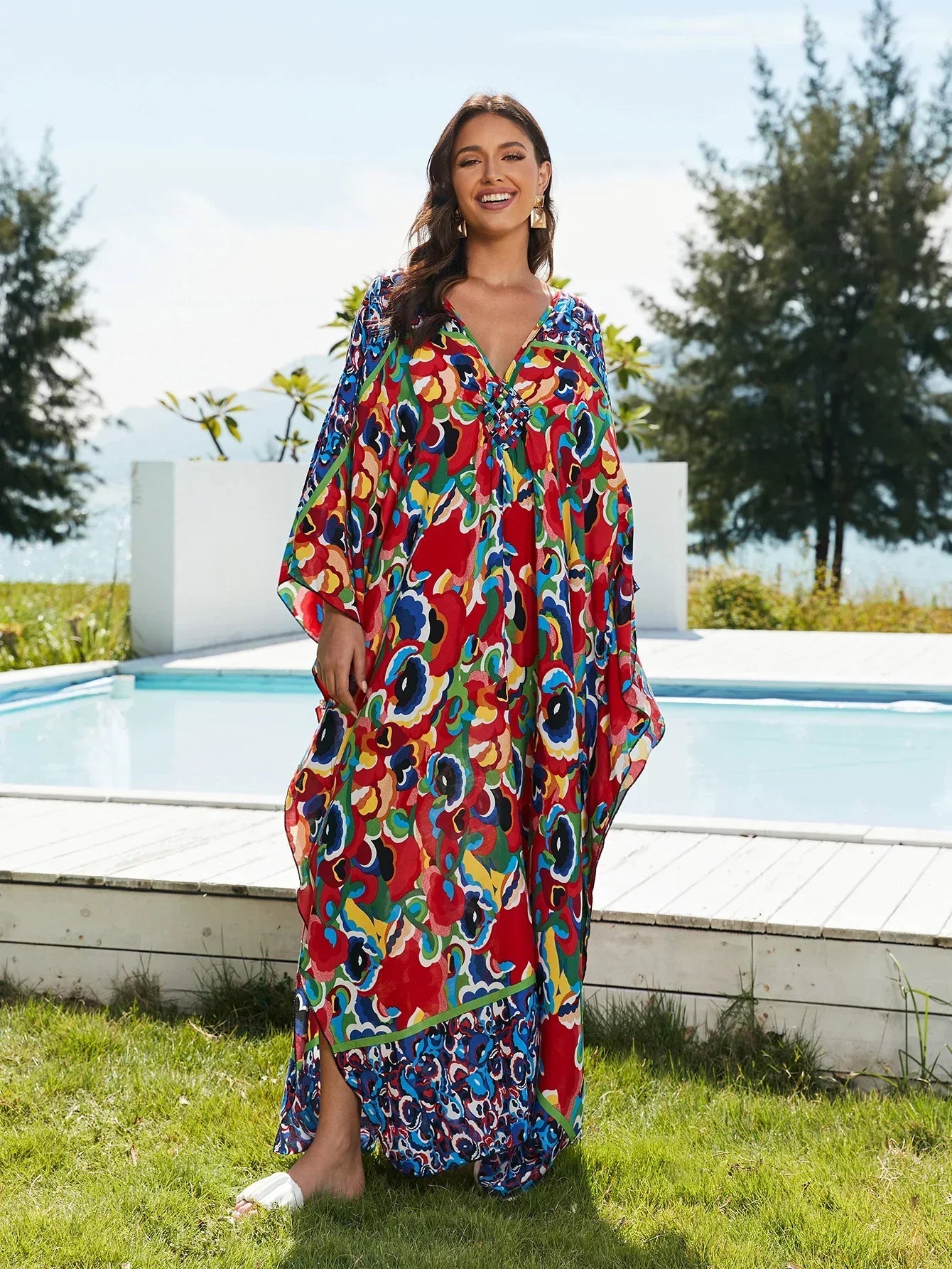 Bohemian Printed Kaftan