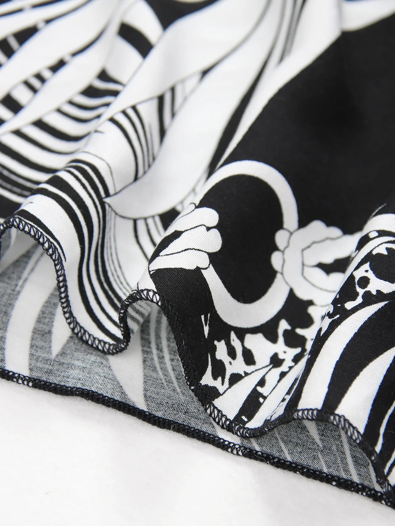 Summer Women's Striped Printed Kaftan