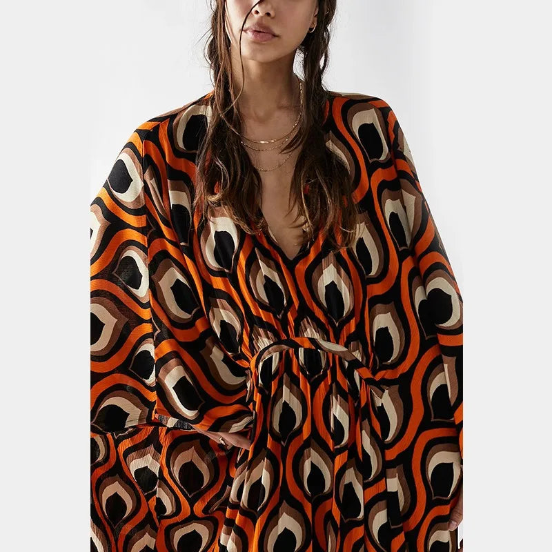 Bohemian Beach Style Long Dress for Women