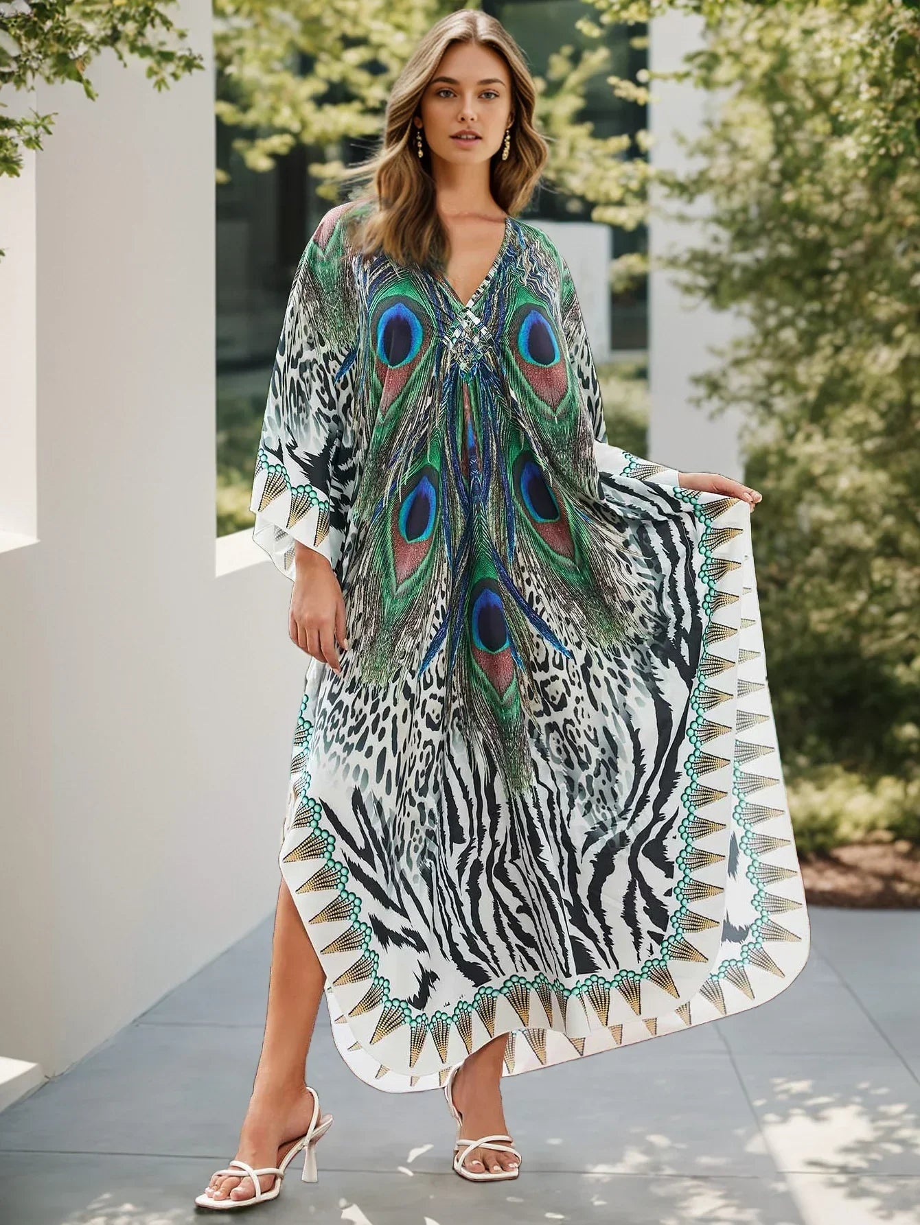 Peacock Kaftan