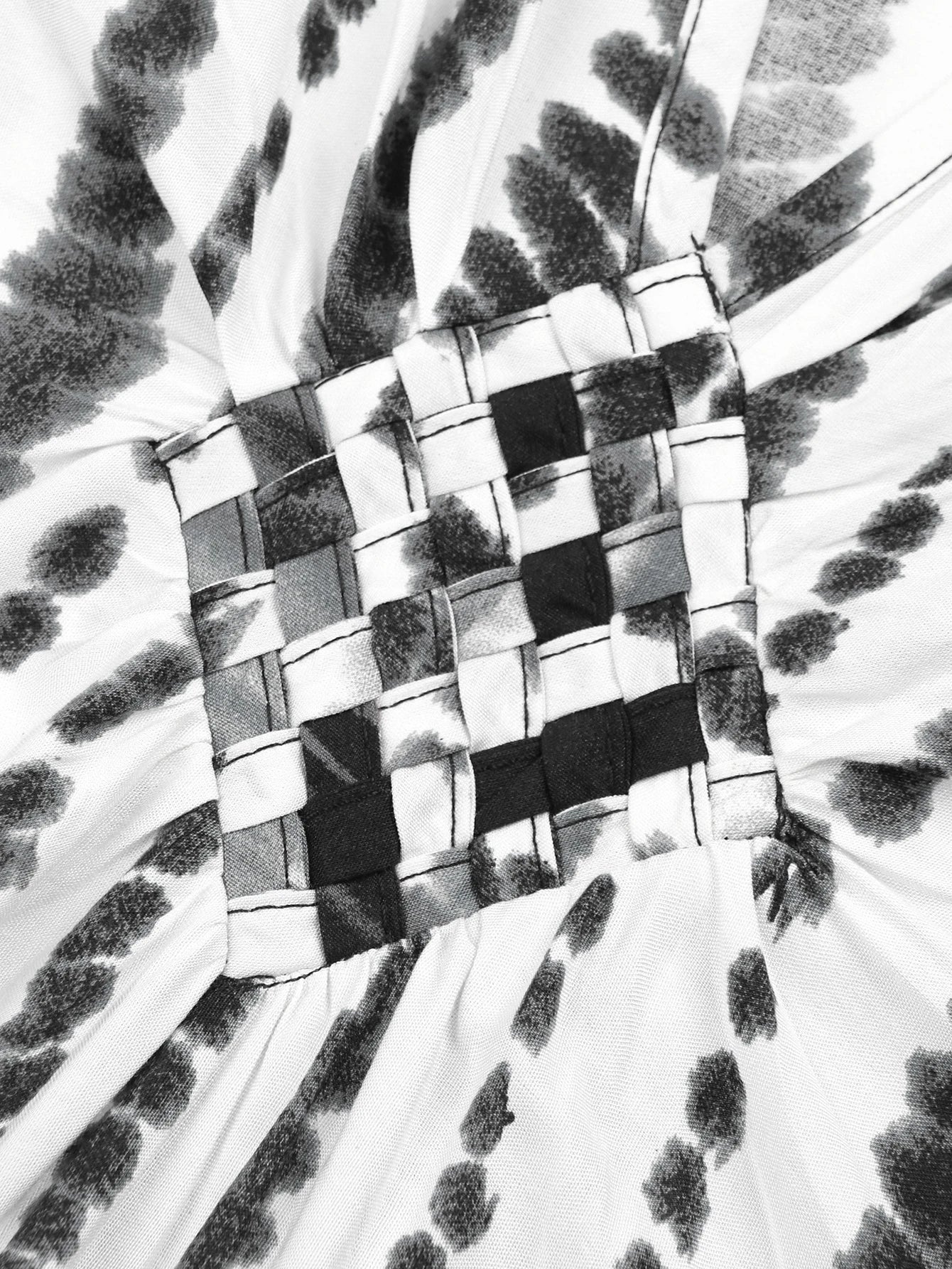 Summer Women's Striped Printed Kaftan