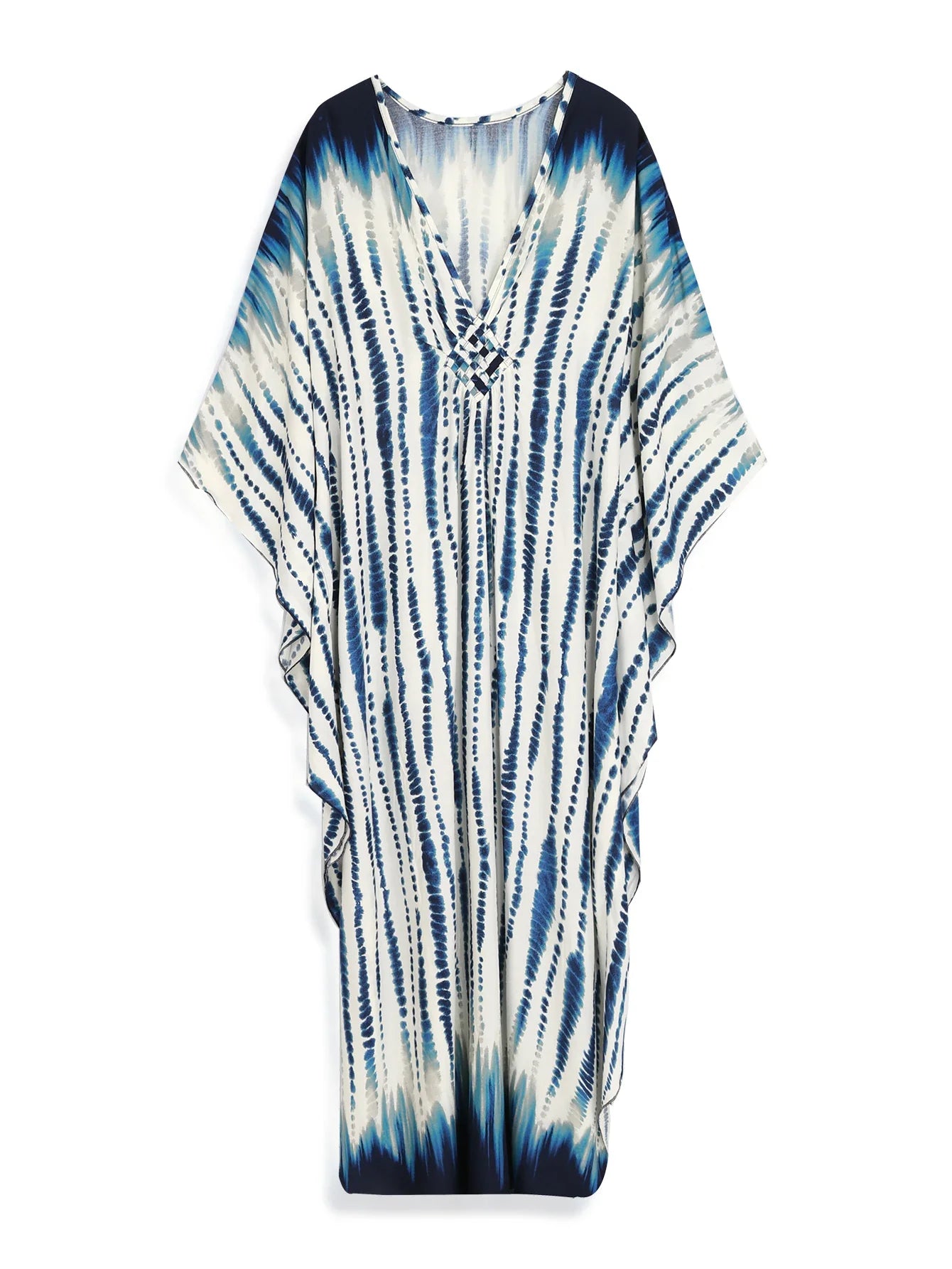 Summer Women's Striped Printed Kaftan