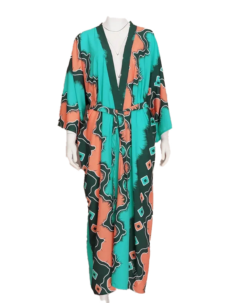 Green Vintage Kimono