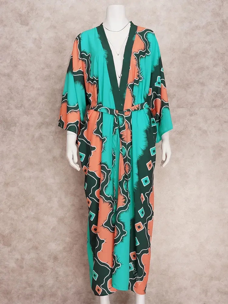 Green Vintage Kimono