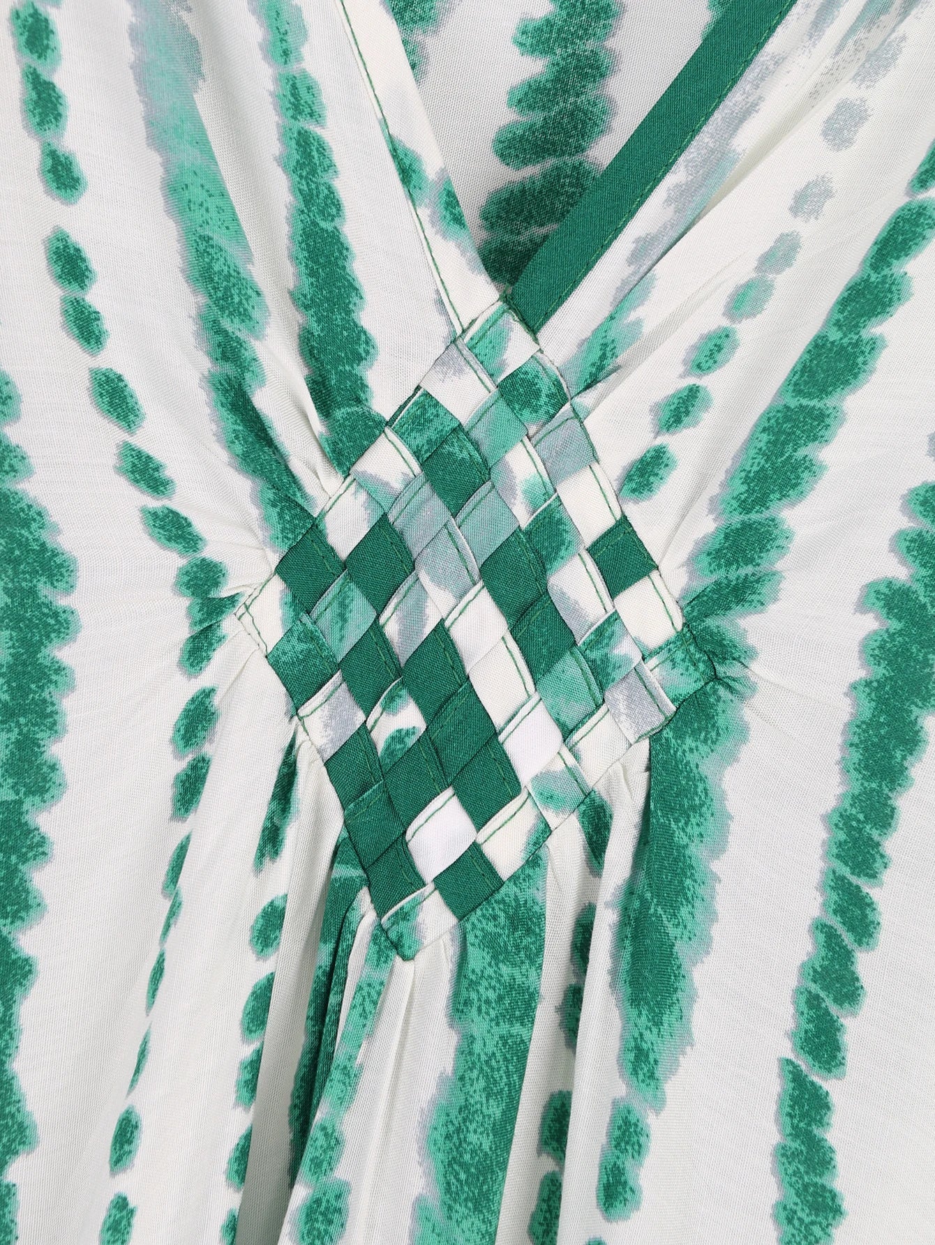 Summer Women's Striped Printed Kaftan