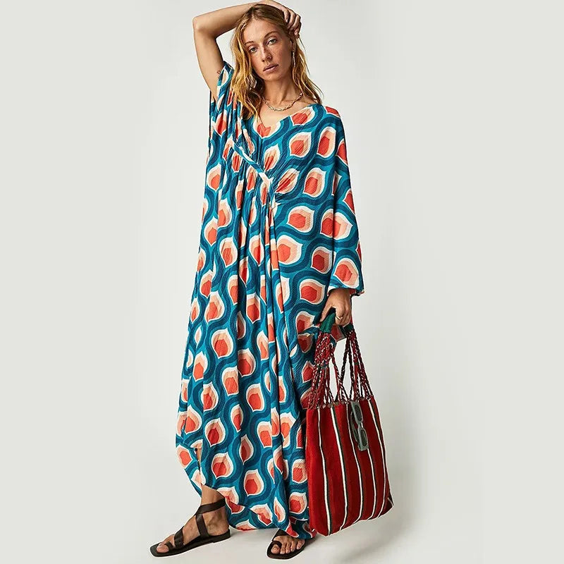 Bohemian Beach Style Long Dress for Women