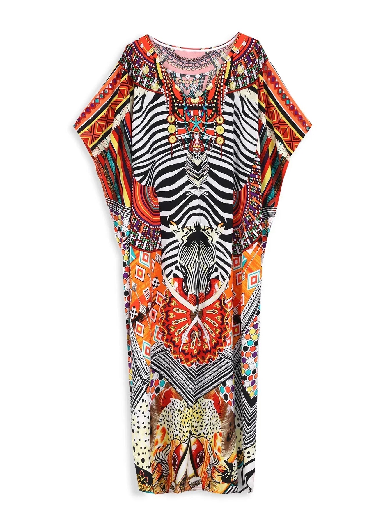 Bohemian Printed Kaftan