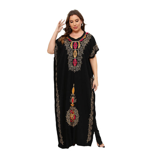 New Summer African 100% Cotton Kaftan