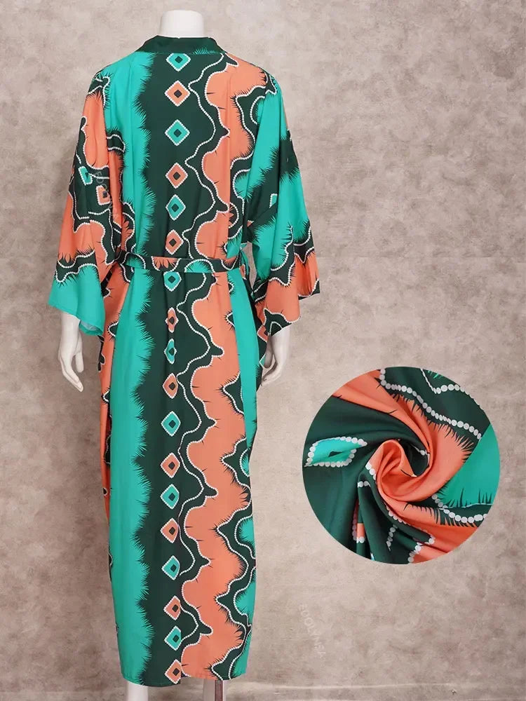 Green Vintage Kimono