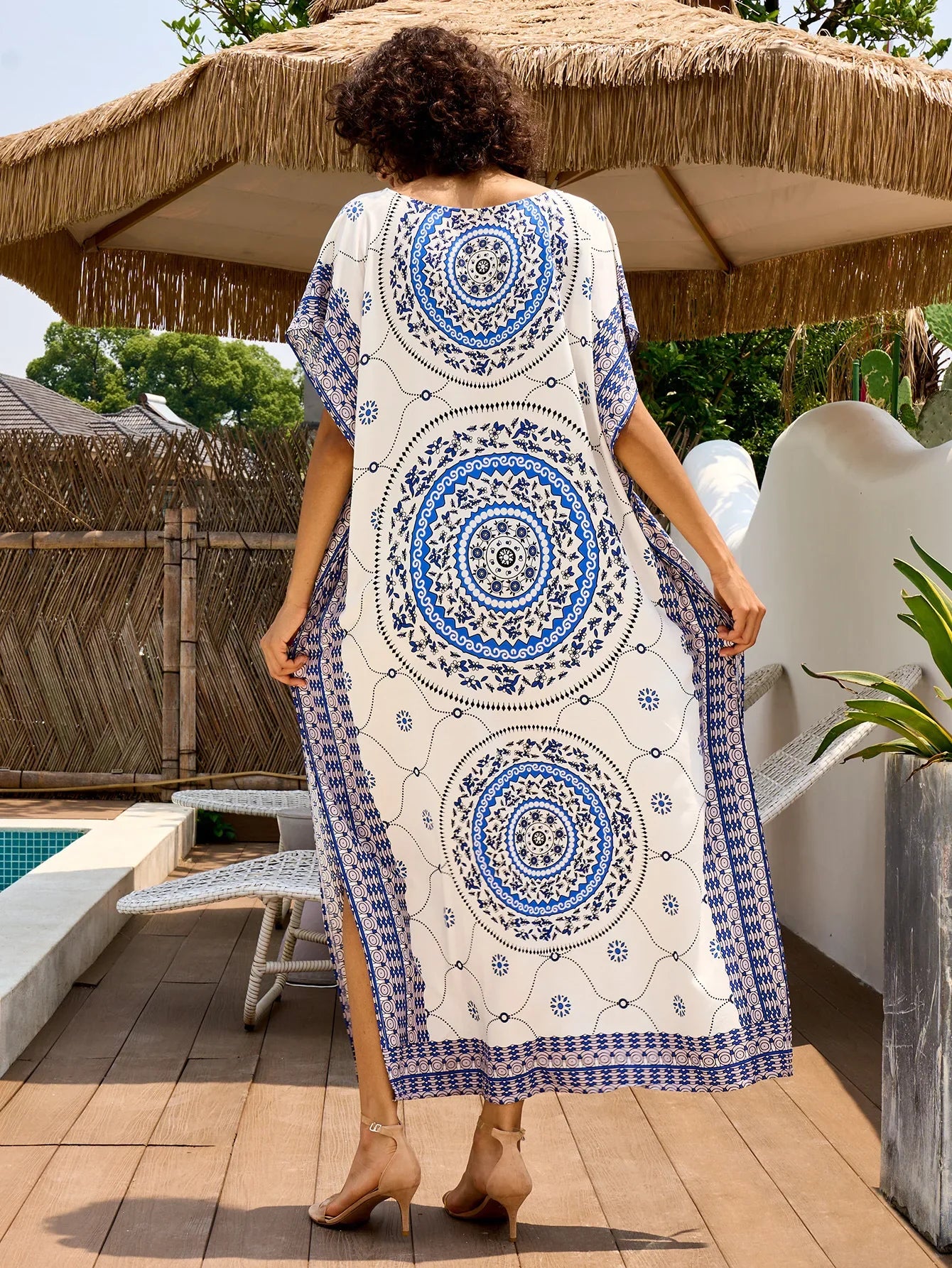 Plus Size Kaftan Dress/NEW IN