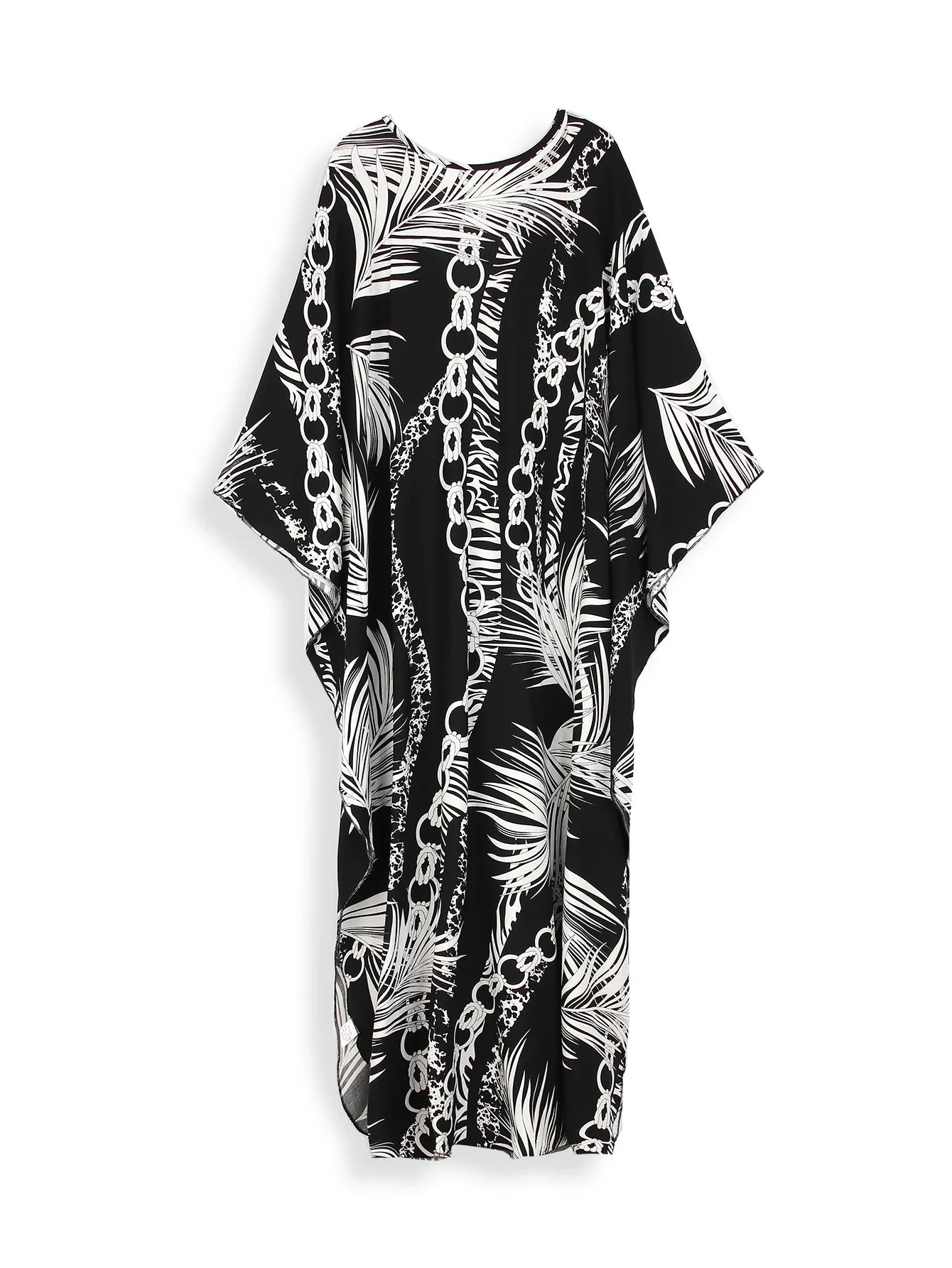 Summer Women's Striped Printed Kaftan