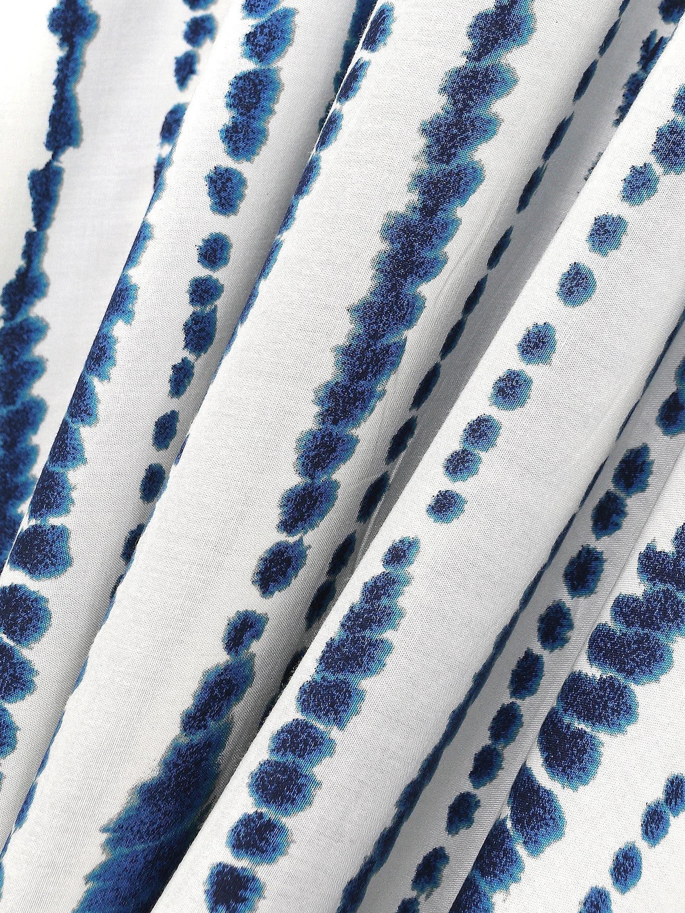 Summer Women's Striped Printed Kaftan