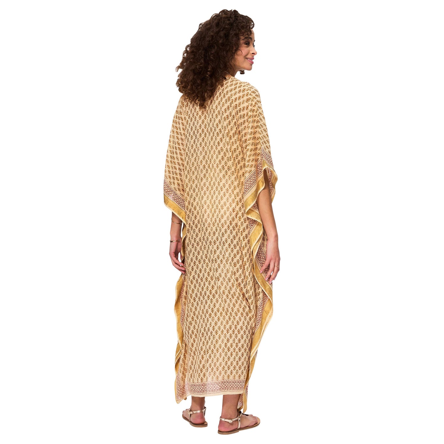 LONG SUMMER KAFTAN 3/4 SLEEVES