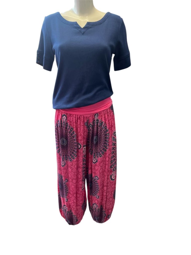 Boho Patterned Harem Pants