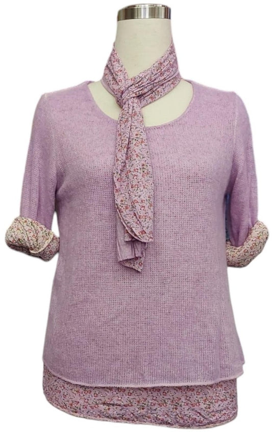 Mohair Scarf Tops