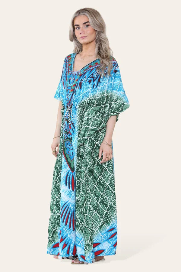 Beautiful Blue Kaftan