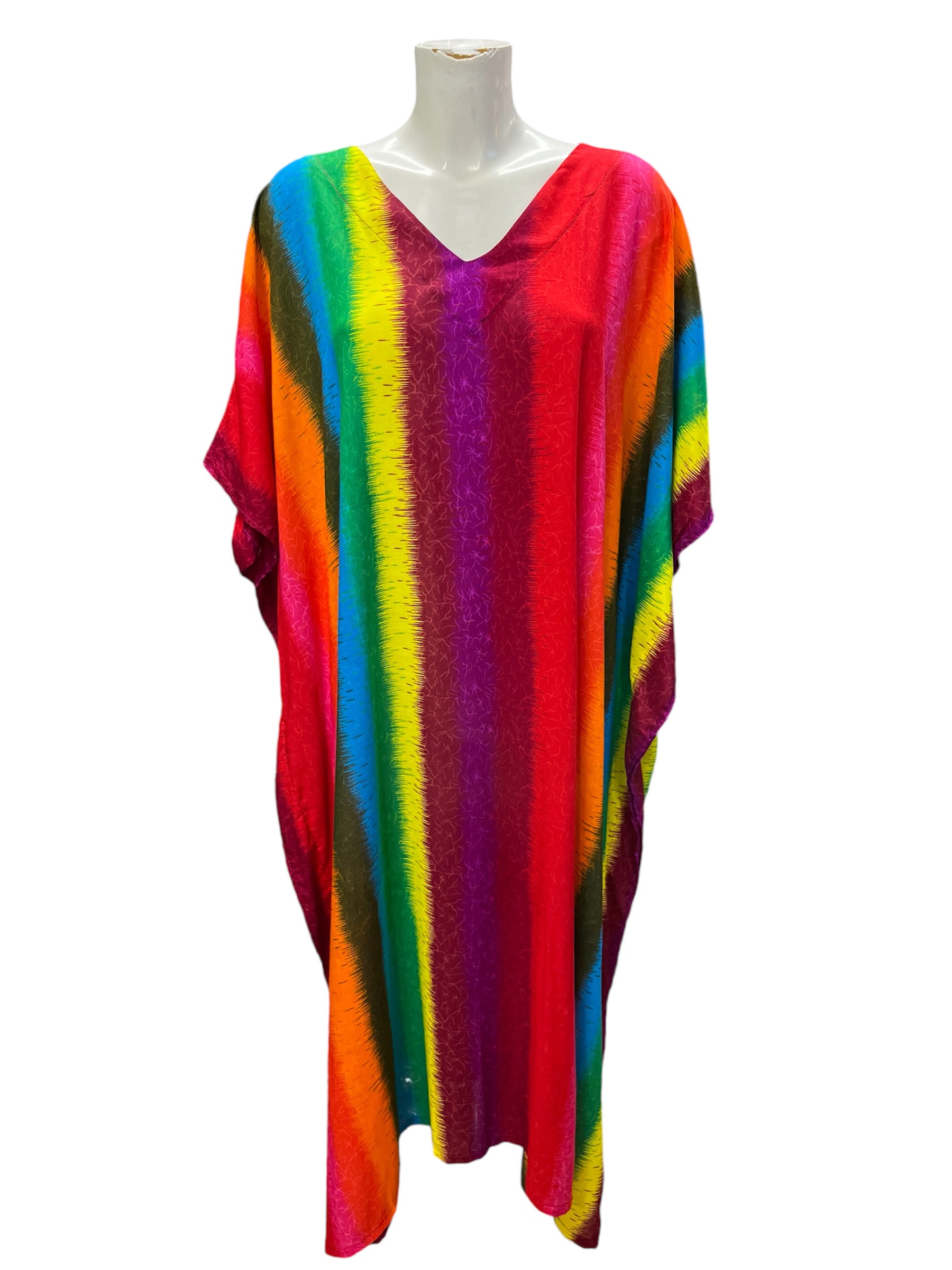 Rainbow caftan sales